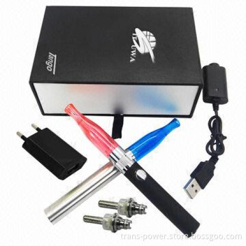 Electronic cigarette kits, tango double starter kit with evod battery 650/900/1,100mAh